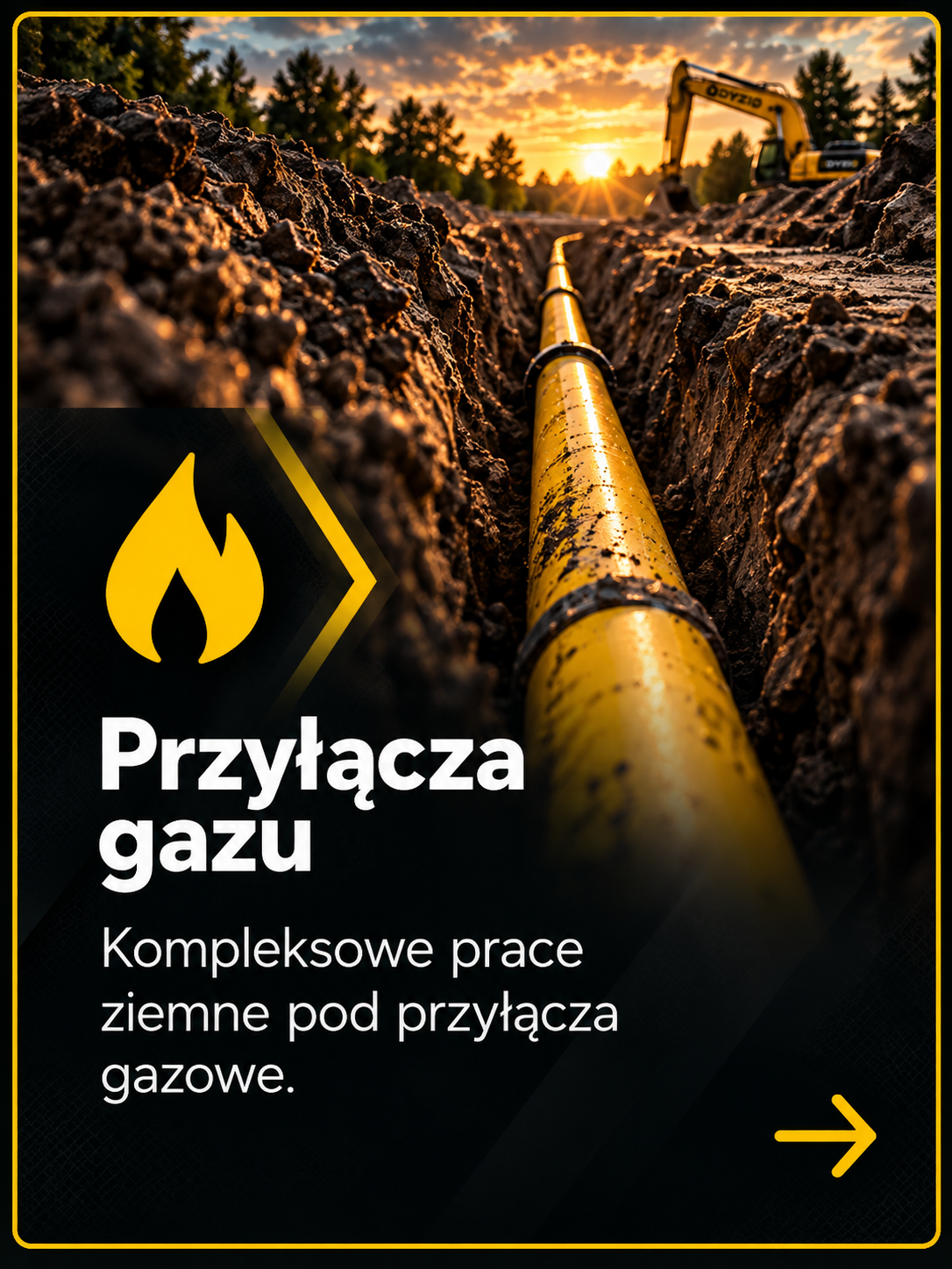 Przyłącza gazu